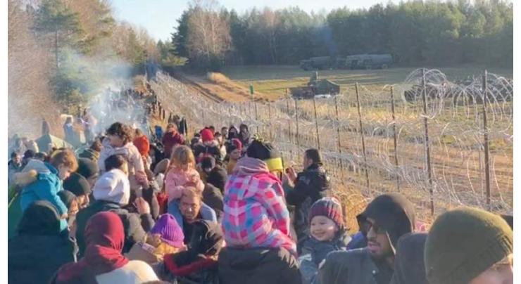 Polish Border Guard Says Russian Citizens Present Among Migrants on Border With Belarus
