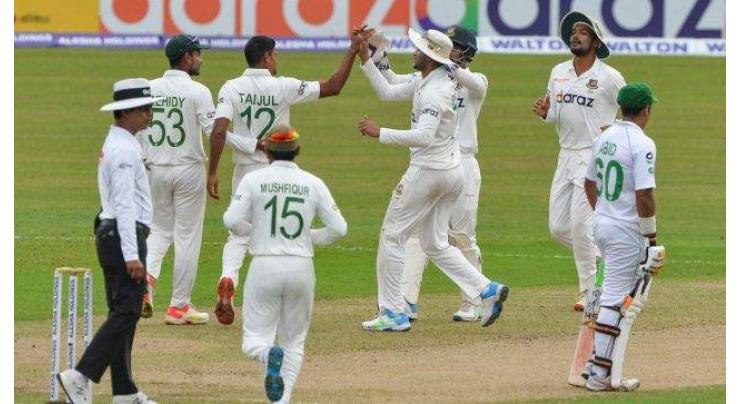 Bangladesh vs Pakistan second Test scoreboard
