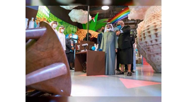 Mohammed bin Rashid meets with Fiji’s Prime Minister and tours the Italian Pavilion at Expo 2020 Dubai