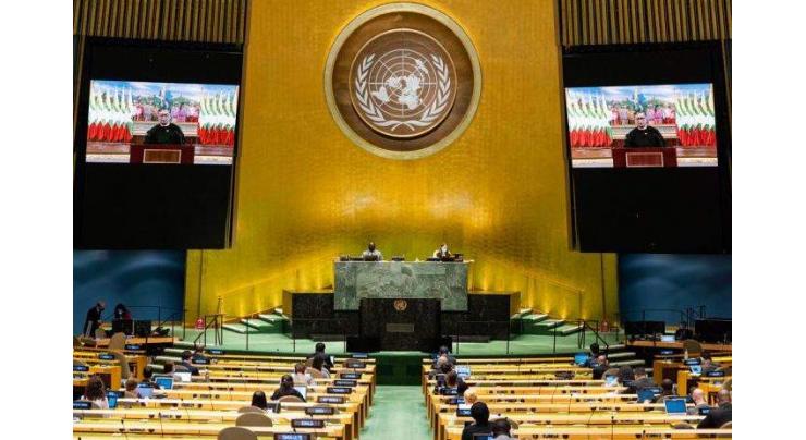 UNGA adopts four Pakistani resolutions aimed at underpinning regional, world peace
