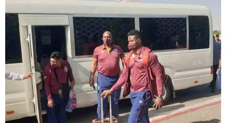 Pak vs WI: West Indies team arrives in Karachi