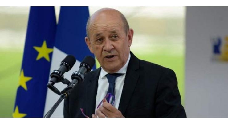 French Foreign Minister Calls for Deescalation of Tensions in Ukraine