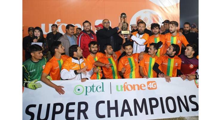 DFA Chitral crowned Super Champion of Ufone 4G Football Cup 2021