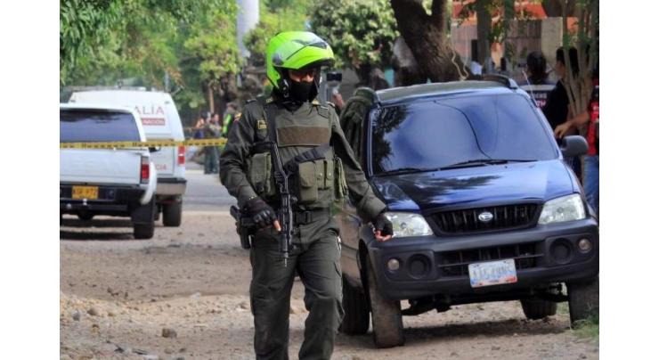Two police, suspected attacker dead in Colombian explosions
