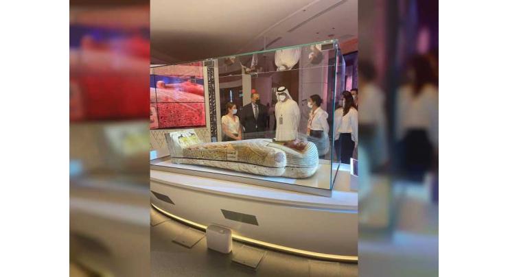 Sultan Al Jaber visits pavilions of Saudi Arabia, Egypt, the UK, Pakistan and South Korea at Expo 2020 Dubai