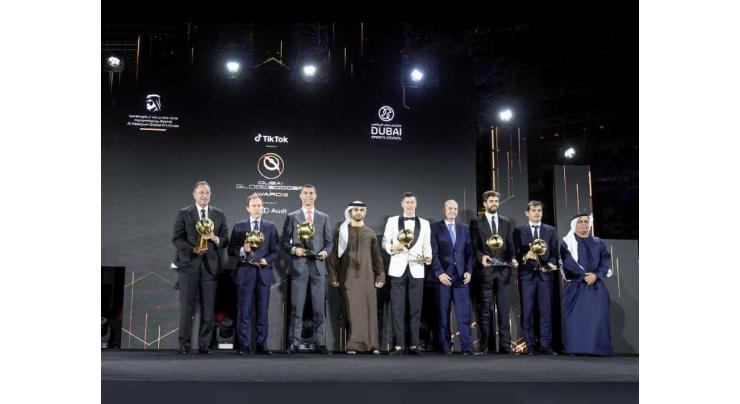 Mansoor bin Mohammed welcomes world’s leading football personalities to 16th Dubai International Sports Conference
