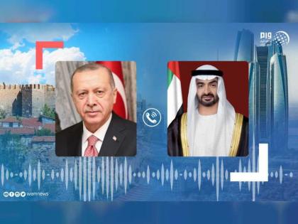 Mohamed bin Zayed receives phone call from Turkish president