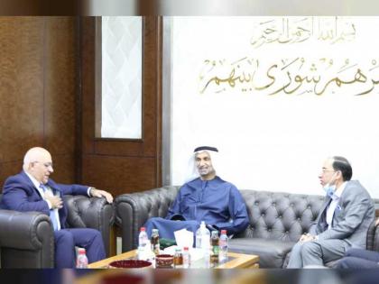 الجروان يلتقي وزير الشؤون السياسية والبرلمانية الأردني