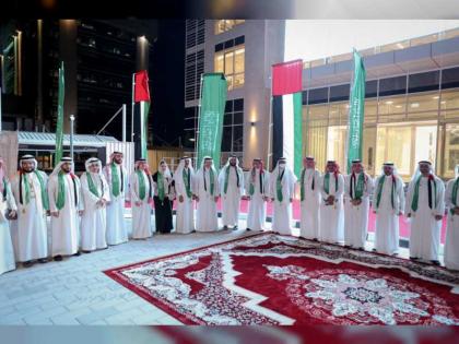 وفد إعلامي سعودي يزور مقر وكالة أنباء الإمارات في أبوظبي