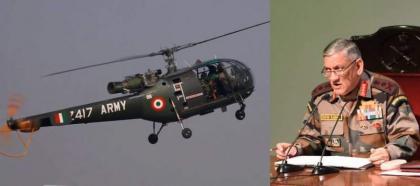 Helicopter crashes with India military chief on board: air force
