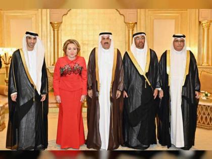 Saqr Ghobash hosts banquet in honour of Chairman of Federation Council of Federal Assembly of Russian Federation