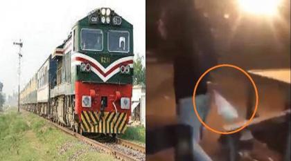 شاھد مقطع : سائق قطار یوقف الرحلة لشراء اللبن فی مدینة لاہور