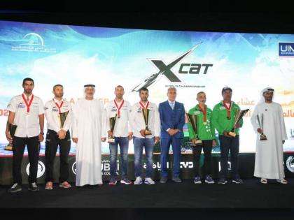 دبي البحري يحتفي بالمشاركين في منافسات جائزة دبي الكبرى للزوارق السريعة -اكس كات