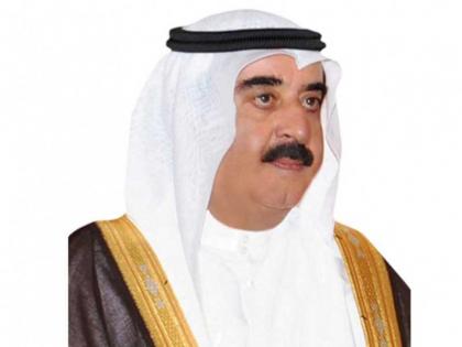 حاكم أم القيوين يعزي خادم الحرمين الشريفين في وفاة الأمير نهار بن سعود بن عبدالعزيز آل سعود