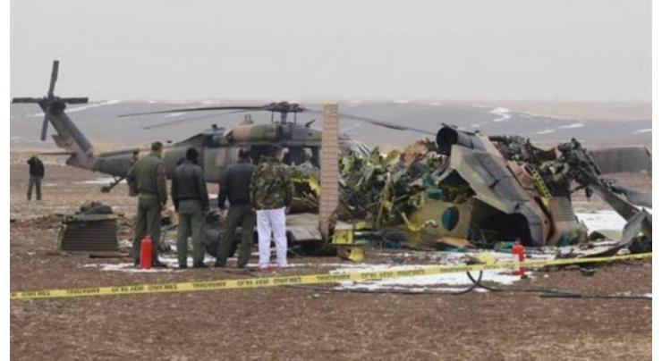 Two Tunisian soldiers killed in helicopter crash: ministry
