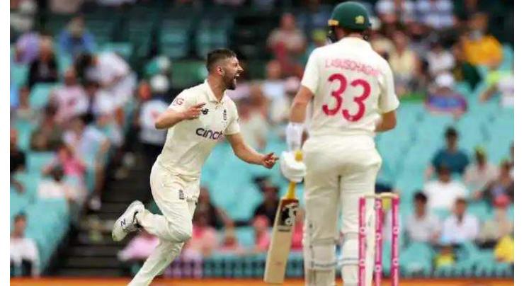 Anderson, Wood strike late for England in rain-hit 4th Ashes Test
