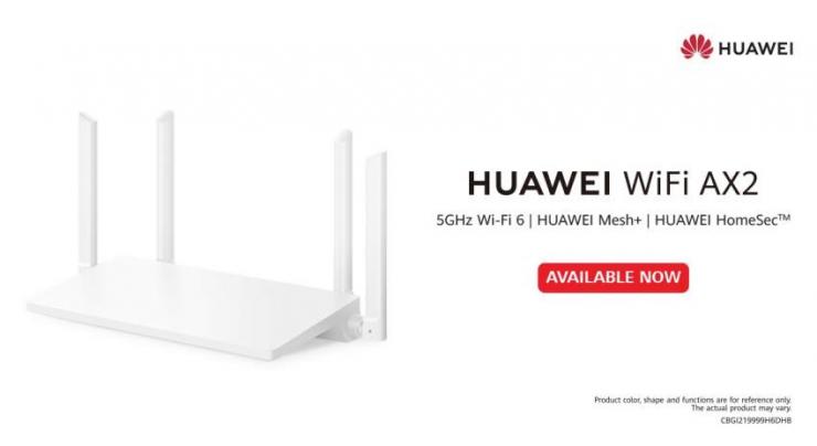 Make your WIFI Experience Secure and Seamless with – HUAWEI WiFi AX2 Smart Router