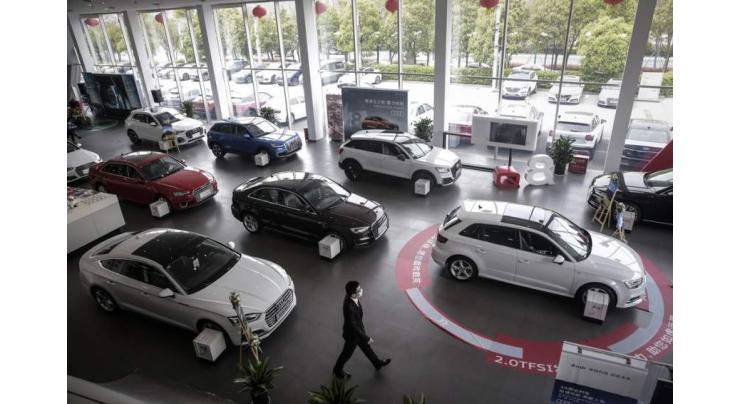 Electric vehicles drive rebound in China auto sales

