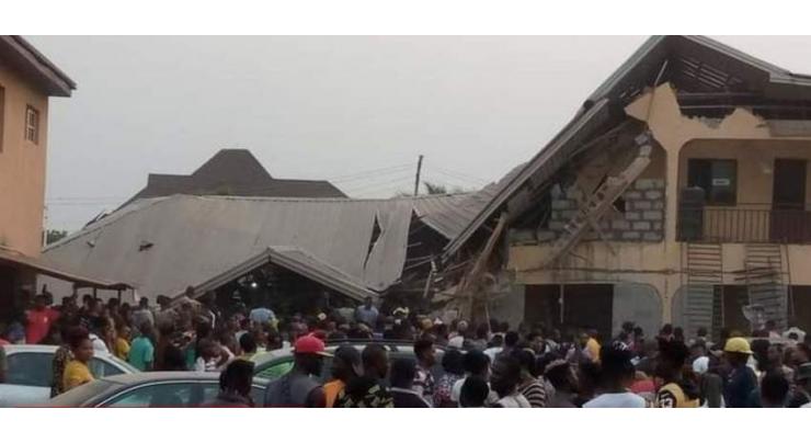 Three dead in Nigeria church collapse
