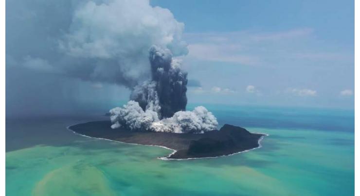 Volcano in Tonga's Hunga Ha'apai island erupts again
