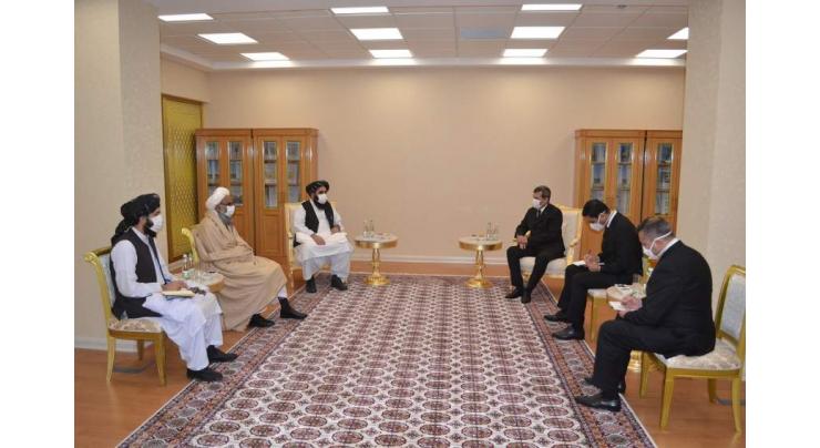 A representative delegation of Afghanistan arrived in Turkmenistan