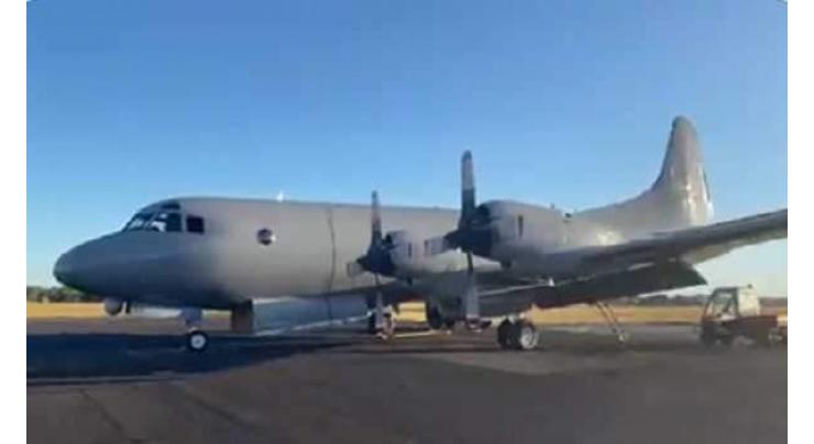 New Zealand Air Force Orion aircraft departing for tsunami-hit Tonga
