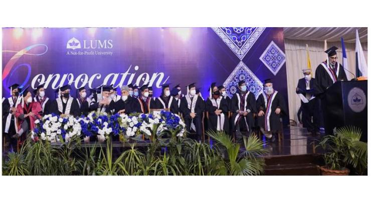 LUMS celebrated its Convocation 2020 and 2021