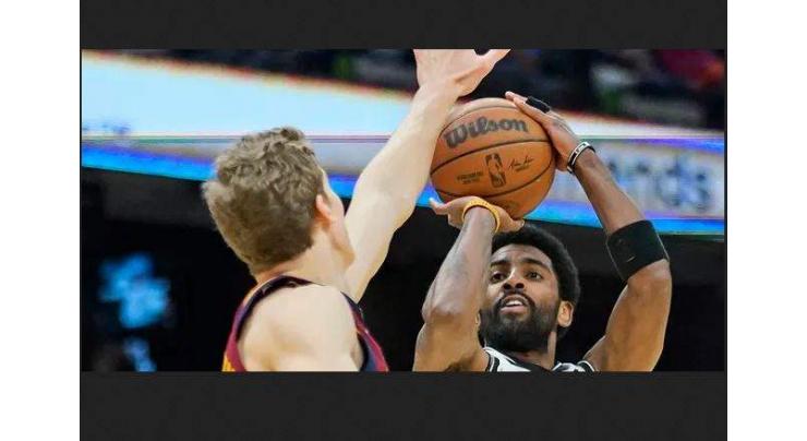 Cavaliers beat Durant-less Nets, Unvaxxed Irving to continue part-time
