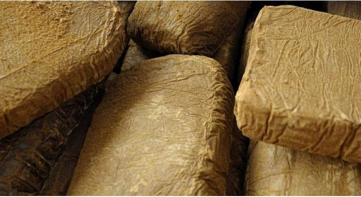 62kg hashish recovered, two held
