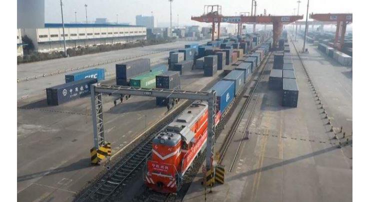 NE China ports bustling with China-Europe freight trains
