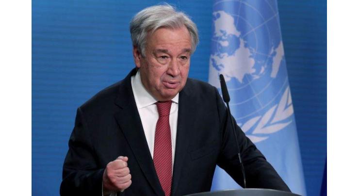 UN chief calls on global community to make 2022 true moment of recovery
