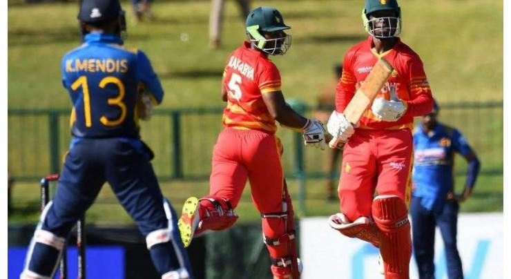 Sri Lanka v Zimbabwe second ODI scoreboard
