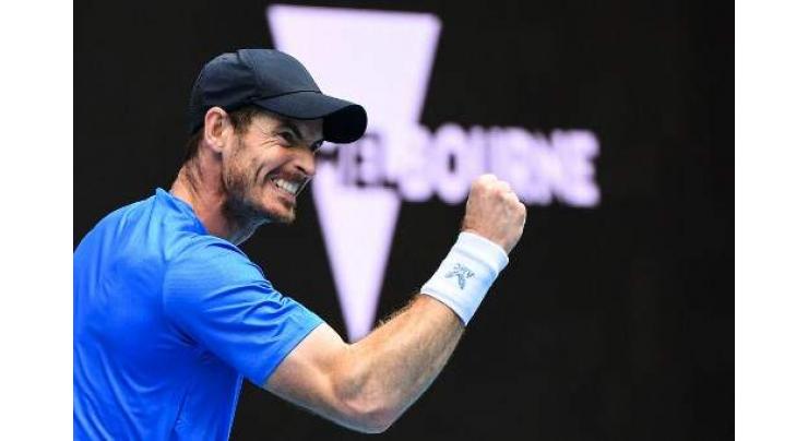 Murray roars into round two as Medvedev sets up Kyrgios clash

