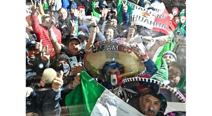Five year bans for Mexican fans using homophobic chant: federation
