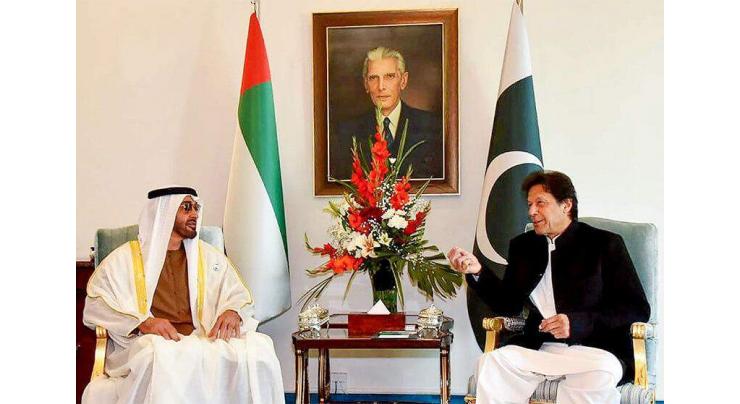 PM reaffirms Pakistan’s solidarity with UAE