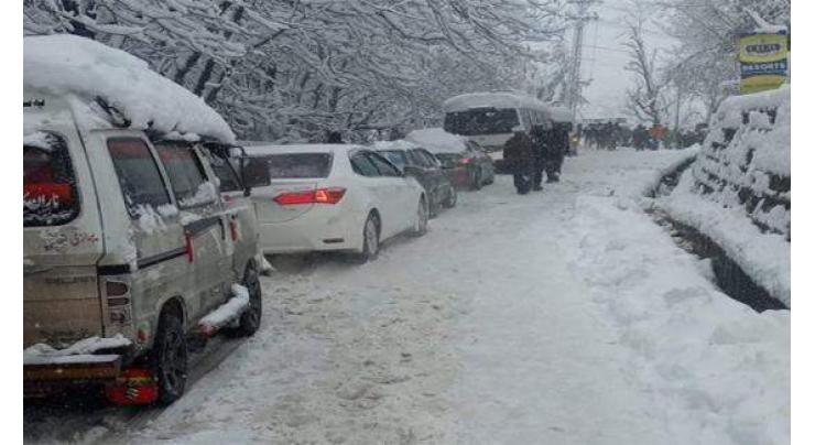 NHA completes arrangements for snow removal in Murree
