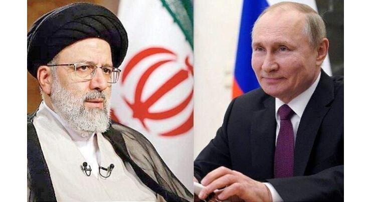Putin, Raisi hail ties at decisive moment for Iran nuclear deal
