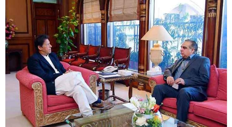 Governor Ismail briefs PM on Sindh govt's three-year performance
