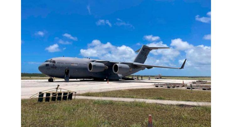 First foreign aid flights reach Tonga
