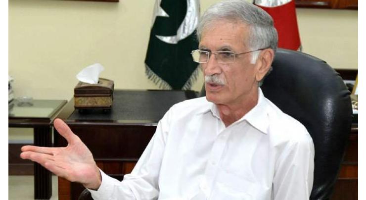 Khattak hopes overwhelming victory of PTI in LG polls, 2023 general elections
