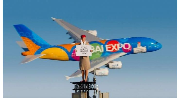 Emirates does it again, scaling up and circling around the Burj Khalifa to put Expo 2020 Dubai on top of the world’s travel agenda