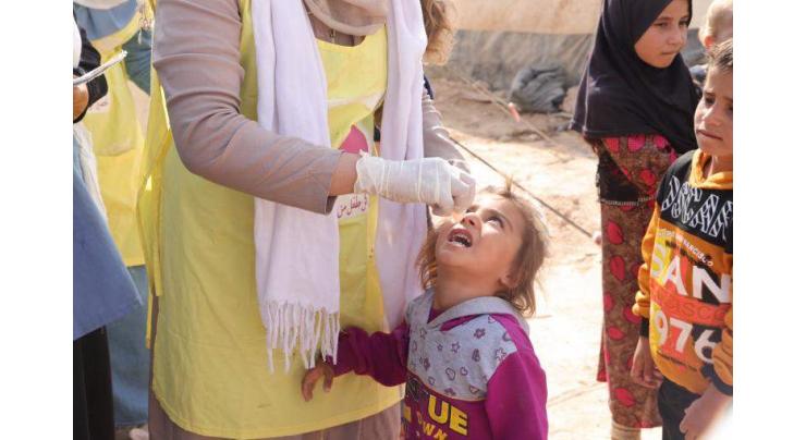 Polio vaccination drive to reach 22.4 million children launches
