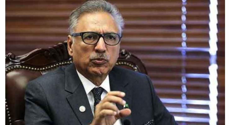 Pakistan determined to benefit from sea resources, blue economy: President Alvi
