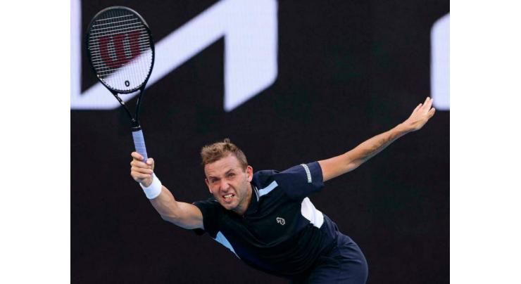 'Rocket Man' fails to give Evans lift-off at Australian Open
