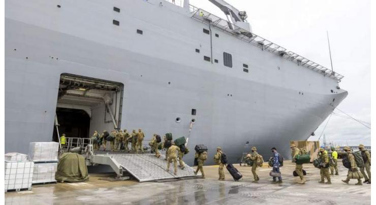 Covid outbreak on ship threatens Tonga aid efforts
