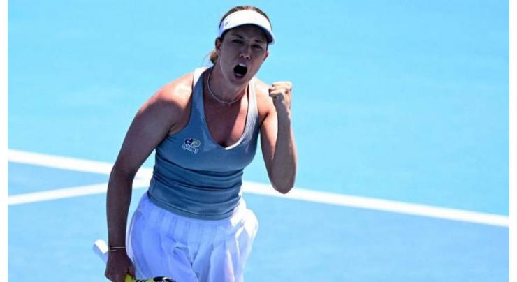 Fitter, stronger and pain-free, Collins makes Australian Open semis

