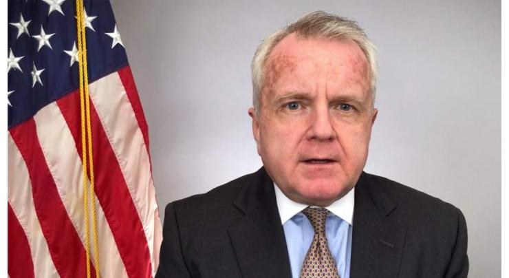 US Ambassador to Russia Leaves Russian Foreign Ministry Building
