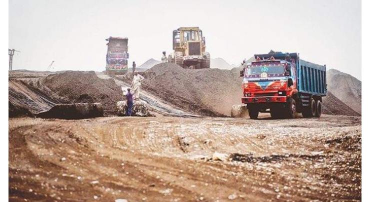 Over 35pc work on Lawrancepur-Tarbela road in Hazara completed

