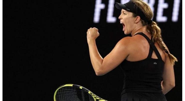 Collins overpowers Swiatek to set up Australian Open final with Barty
