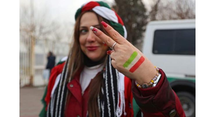 Women allowed to watch Iran-Iraq match in Tehran stadium
